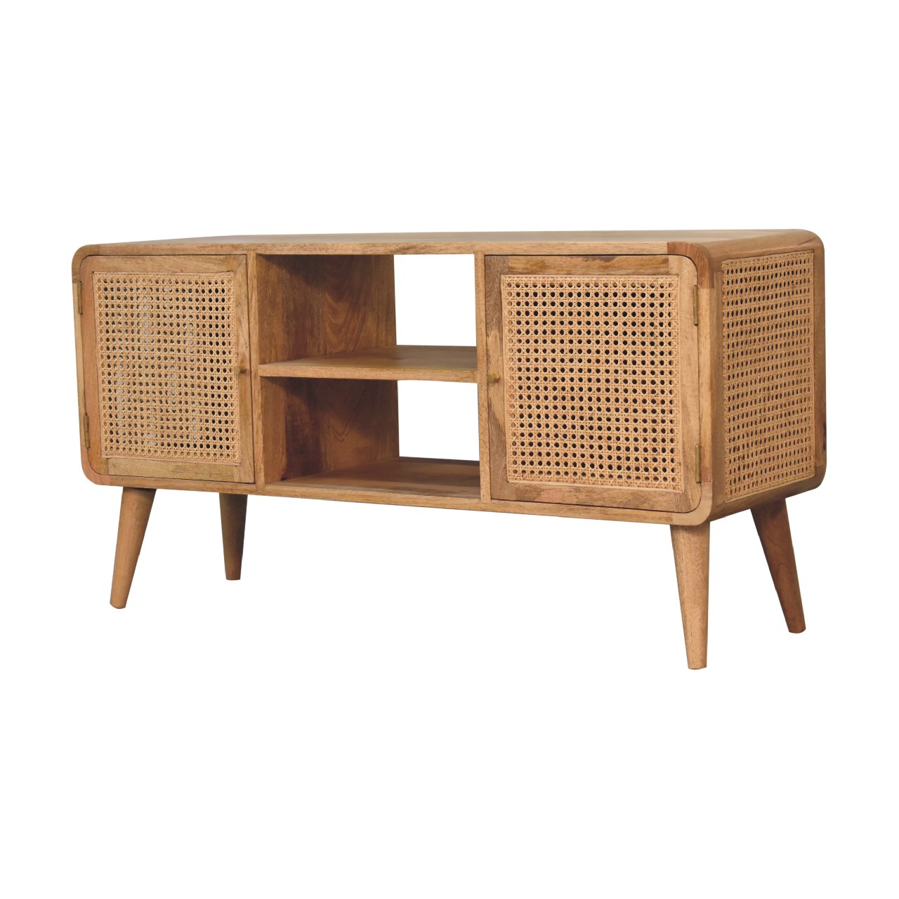 Artisan - Larrisa Media Unit in Oak-Ish, Woven