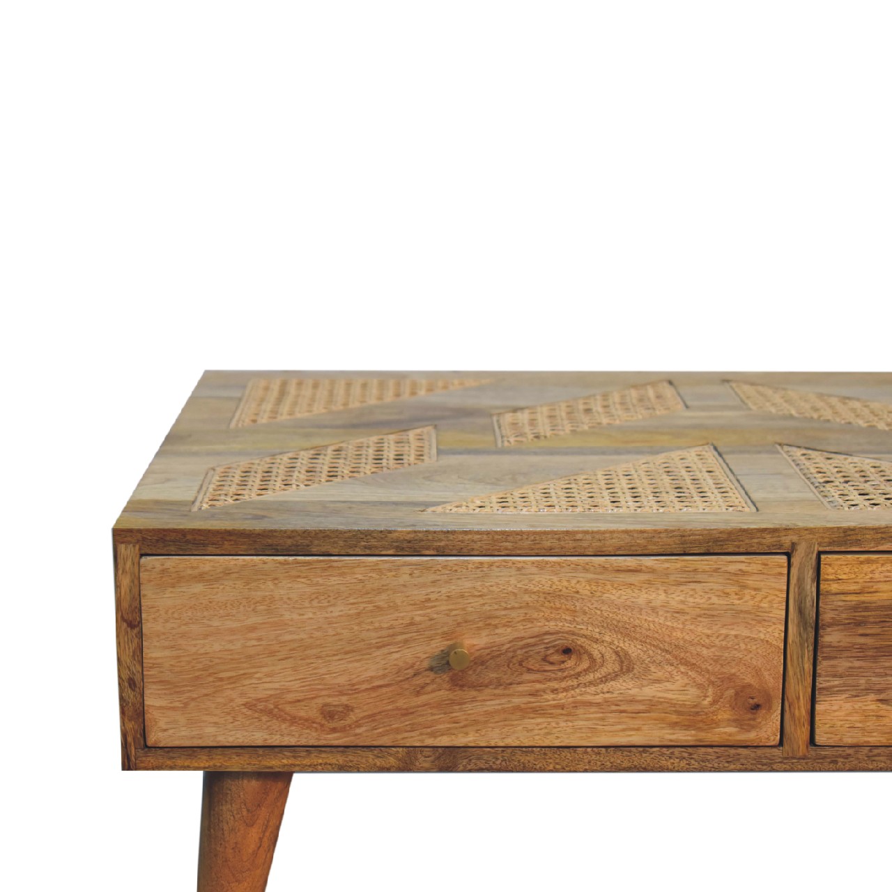 Artisan Aztec Coffee Table - Oak-Ish, Woven