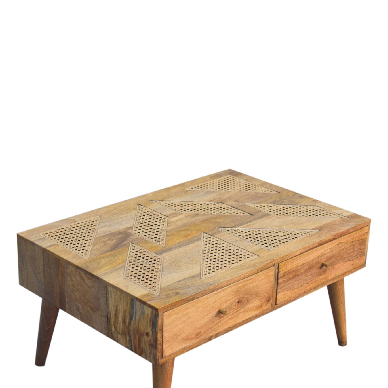 Artisan Aztec Coffee Table - Oak-Ish, Woven