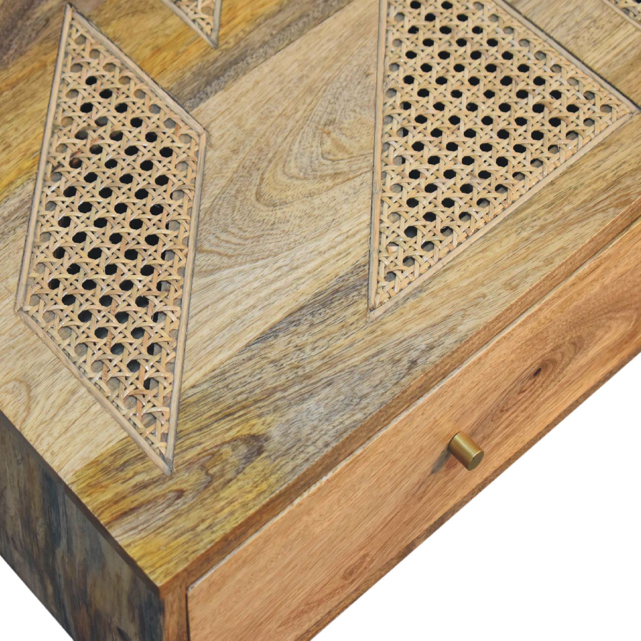 Artisan Aztec Coffee Table - Oak-Ish, Woven