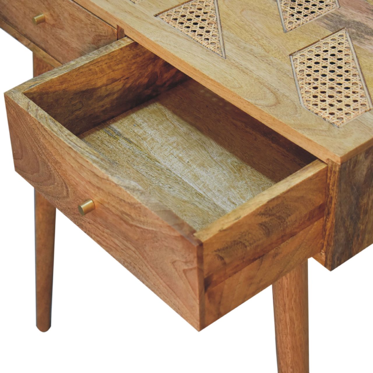 Artisan - Larissa Aztec Console Table in Oak-Ish