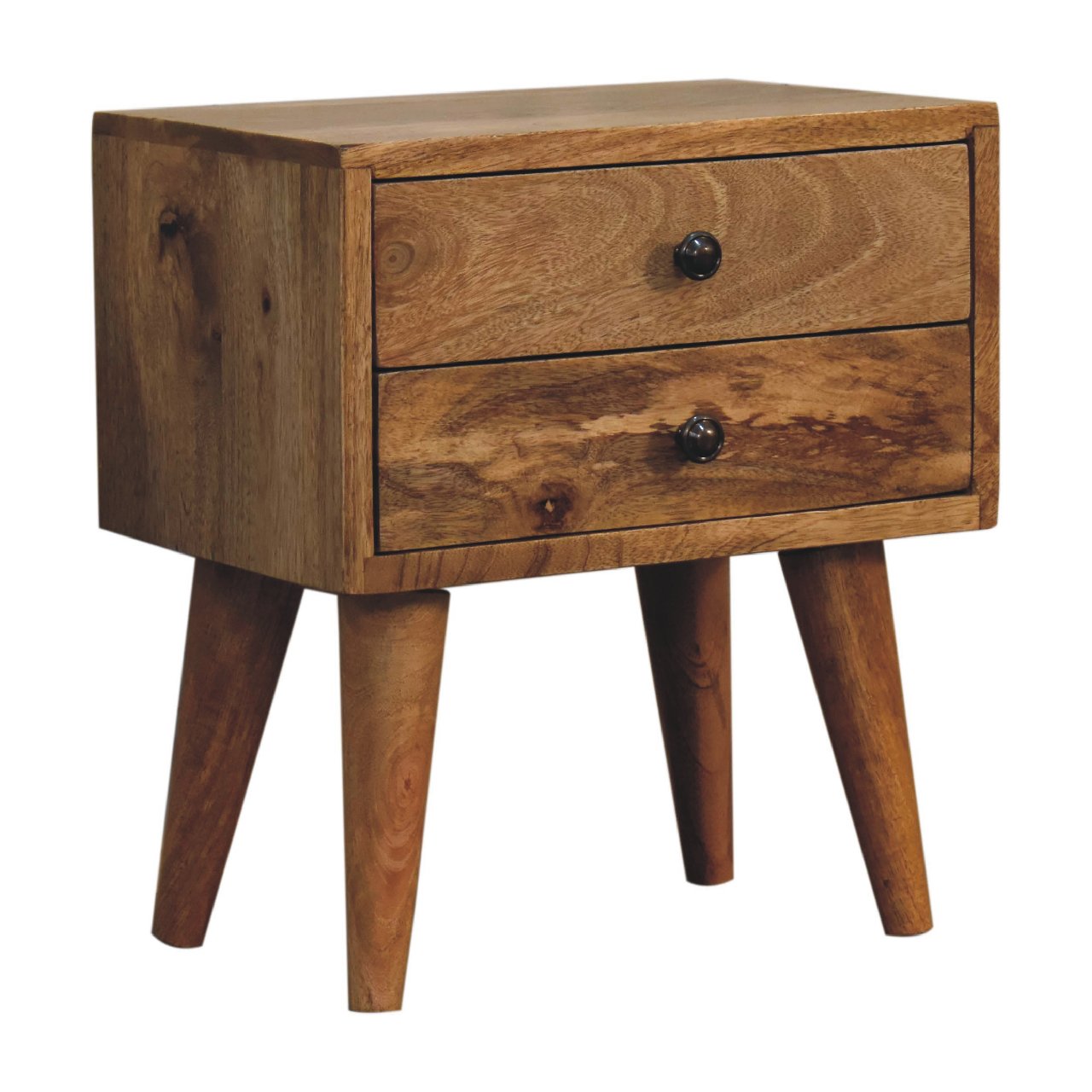 Artisan - Modern Mini Nightstand in Oak-Ish