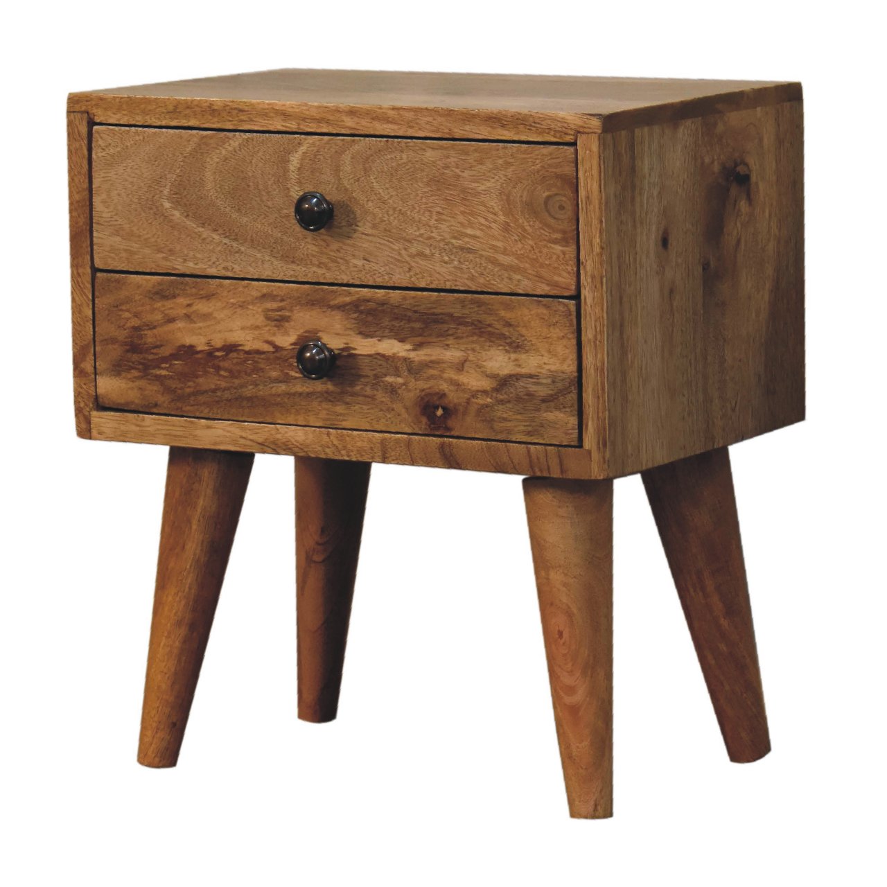 Artisan - Modern Mini Nightstand in Oak-Ish