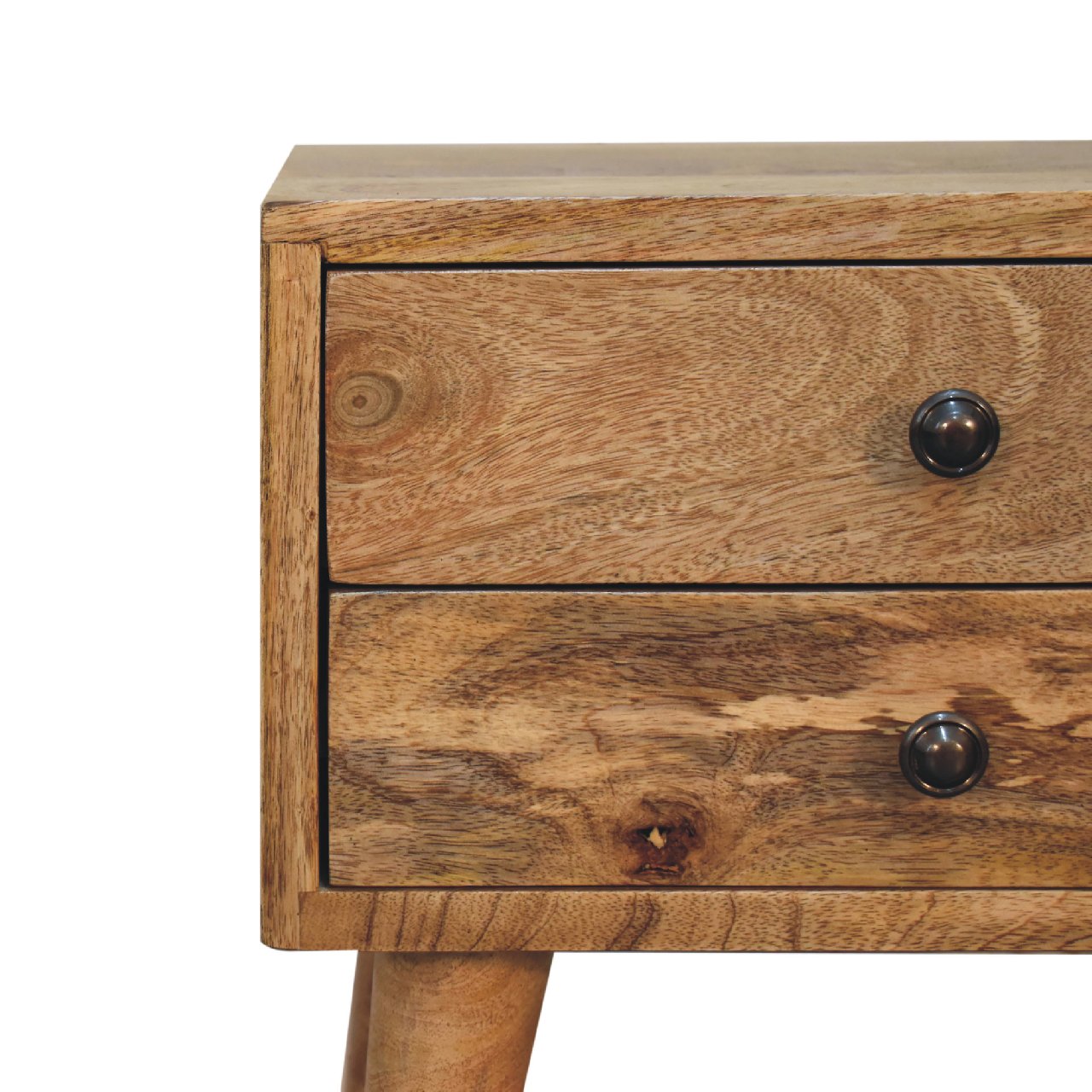 Artisan - Modern Mini Nightstand in Oak-Ish