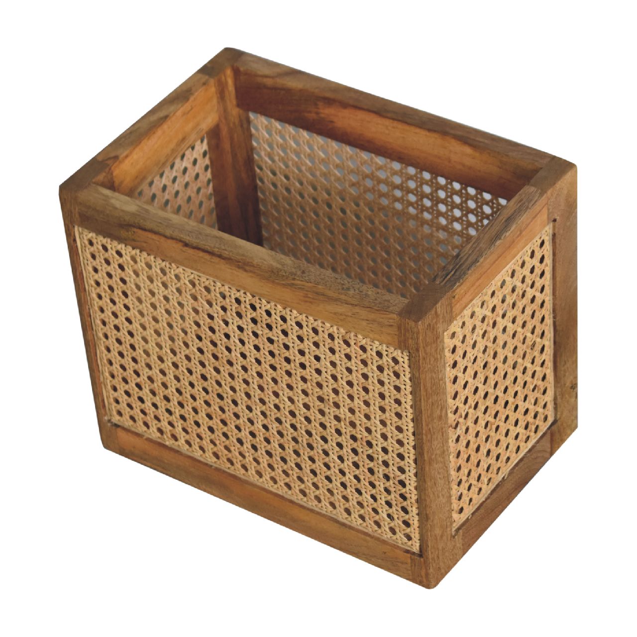 Artisan Larissa Storage Basket - Rattan