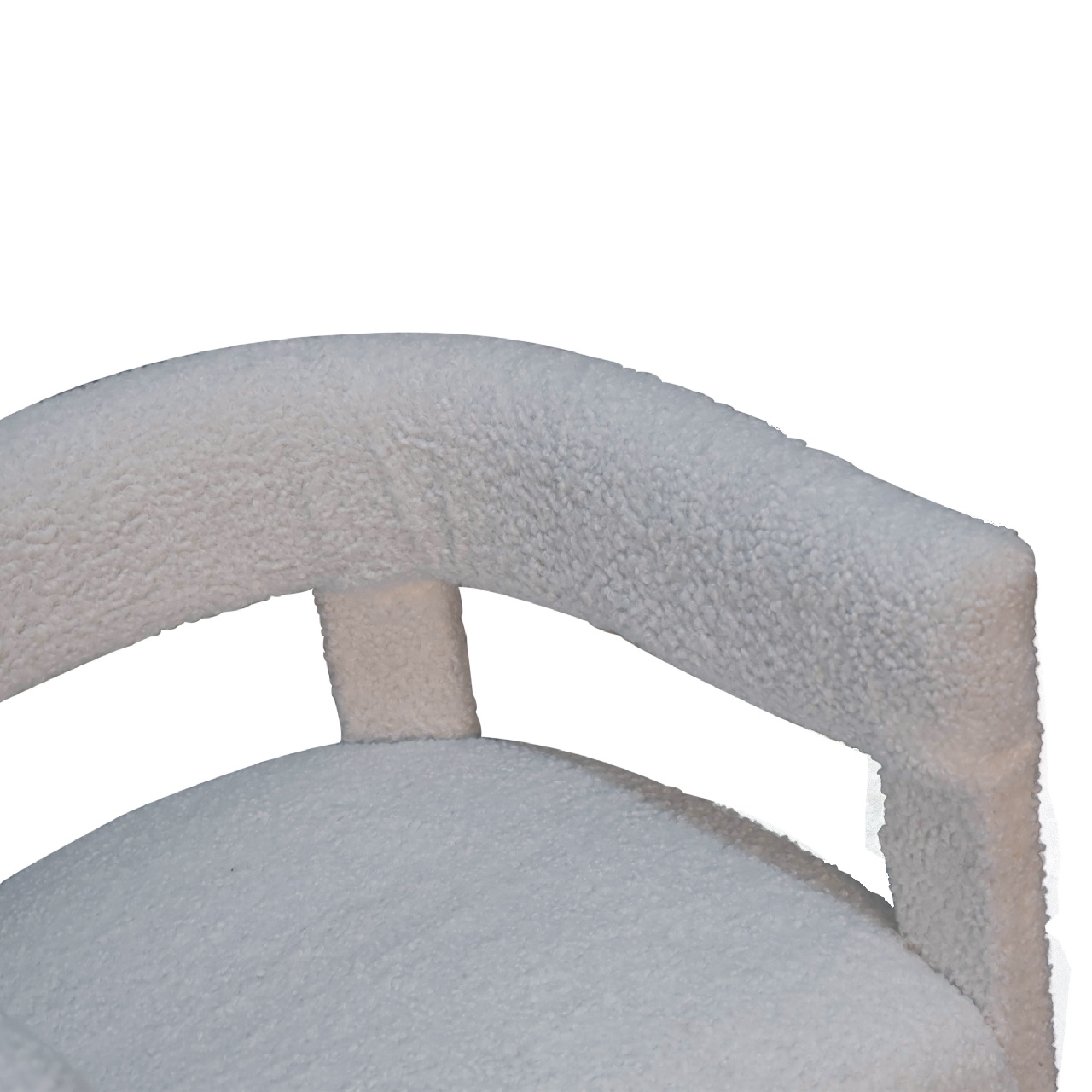 Artisan™ Occasional Chair - White, Boucle