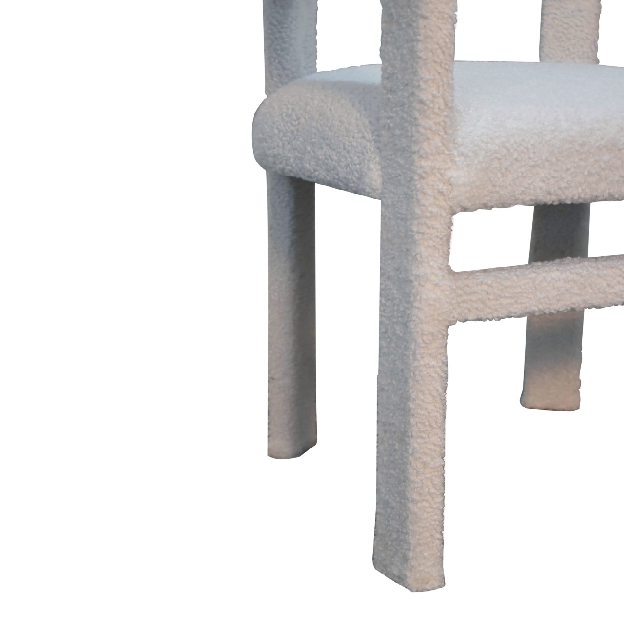 Artisan™ Occasional Chair - White, Boucle