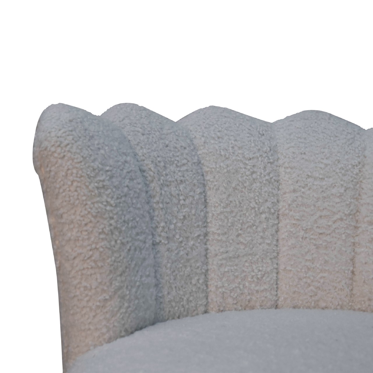 Artisan™ Swivel Chair - White, Boucle