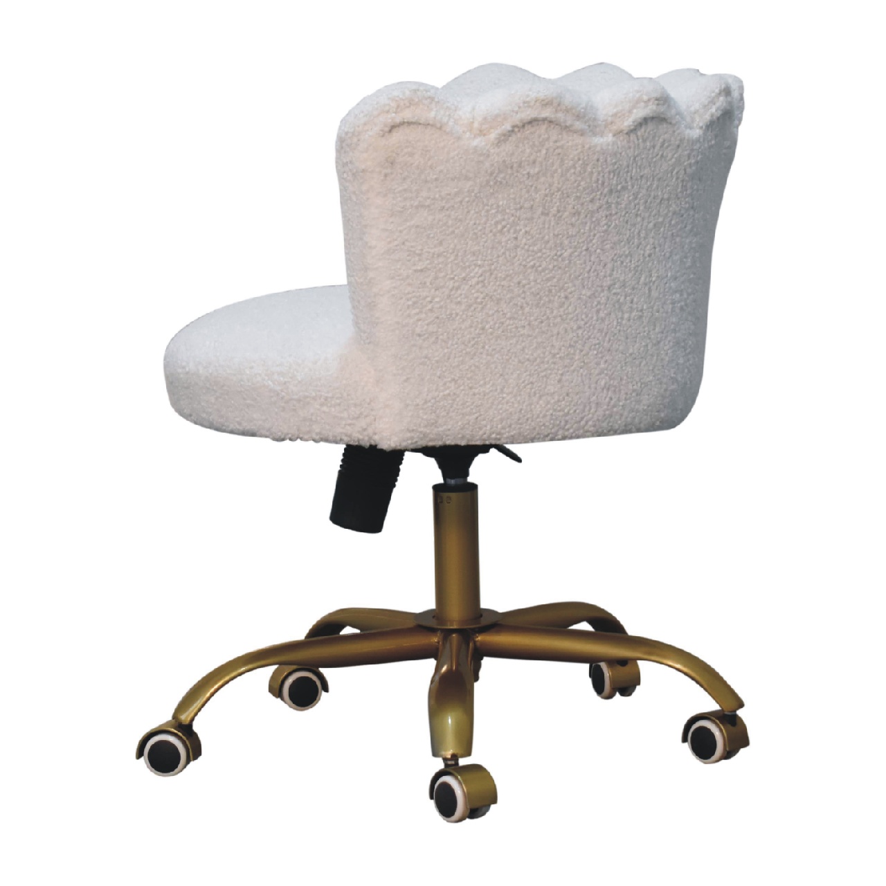 Artisan™ Swivel Chair - White, Boucle