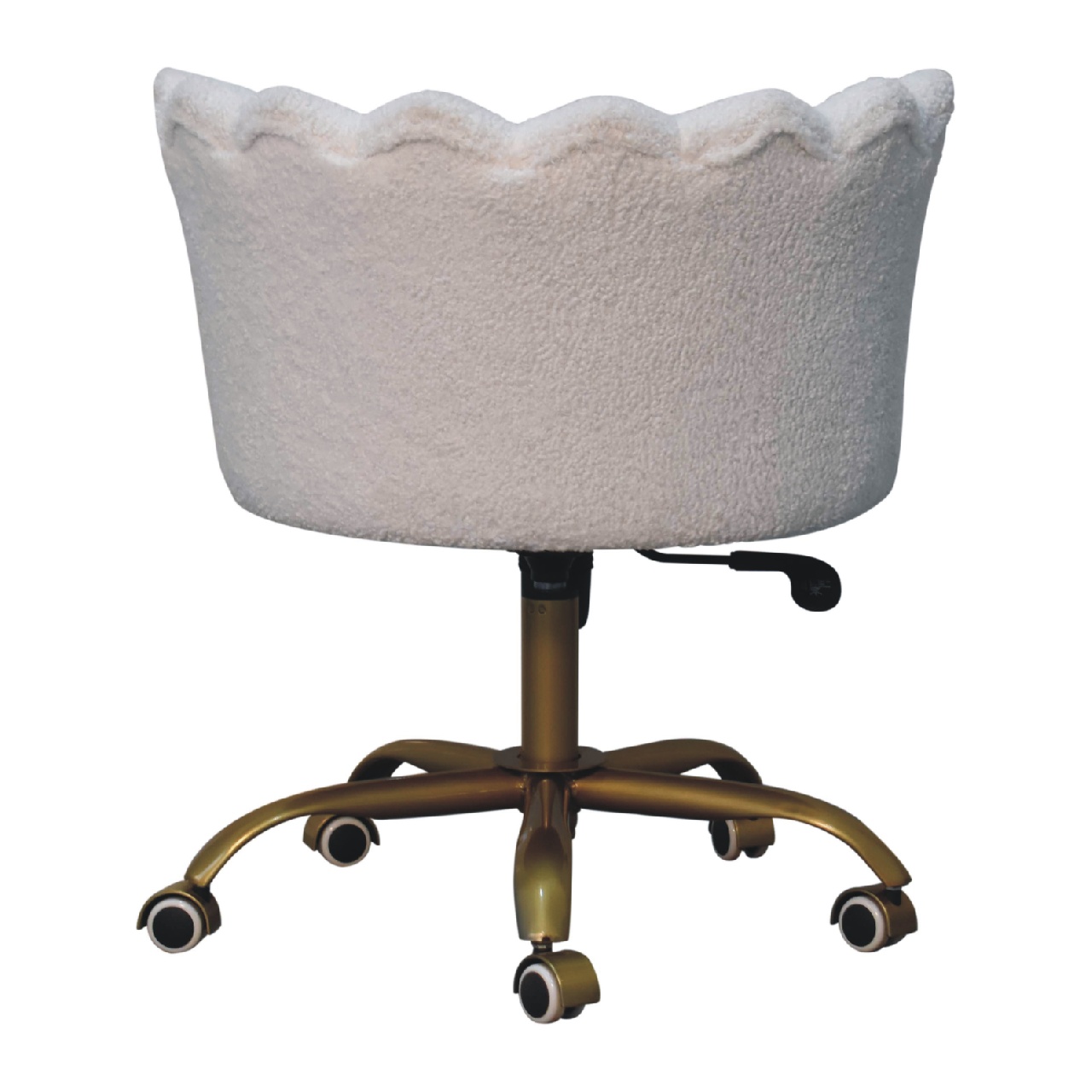 Artisan™ Swivel Chair - White, Boucle