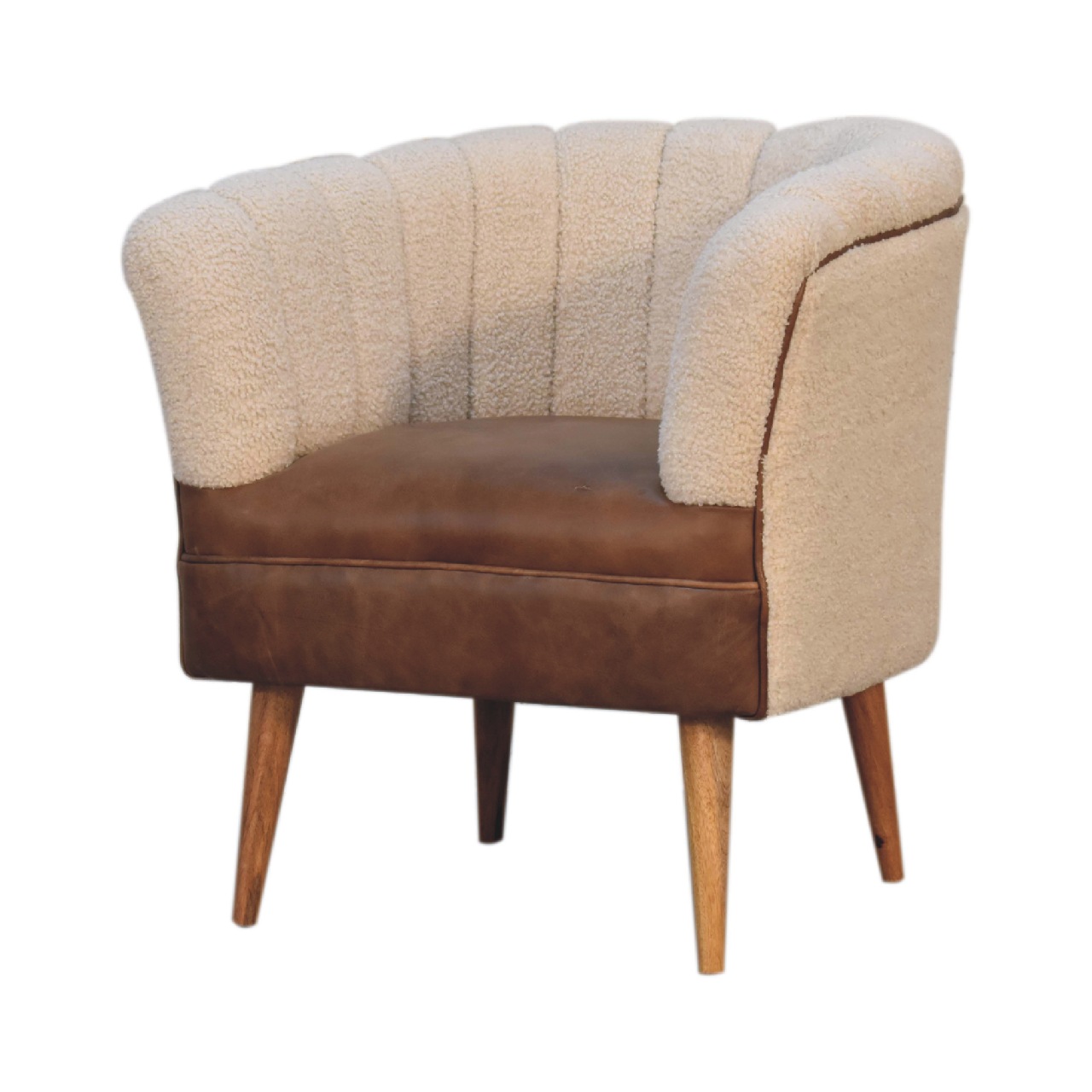 Artisan™ Buffalo Armchair - Cream, Boucle