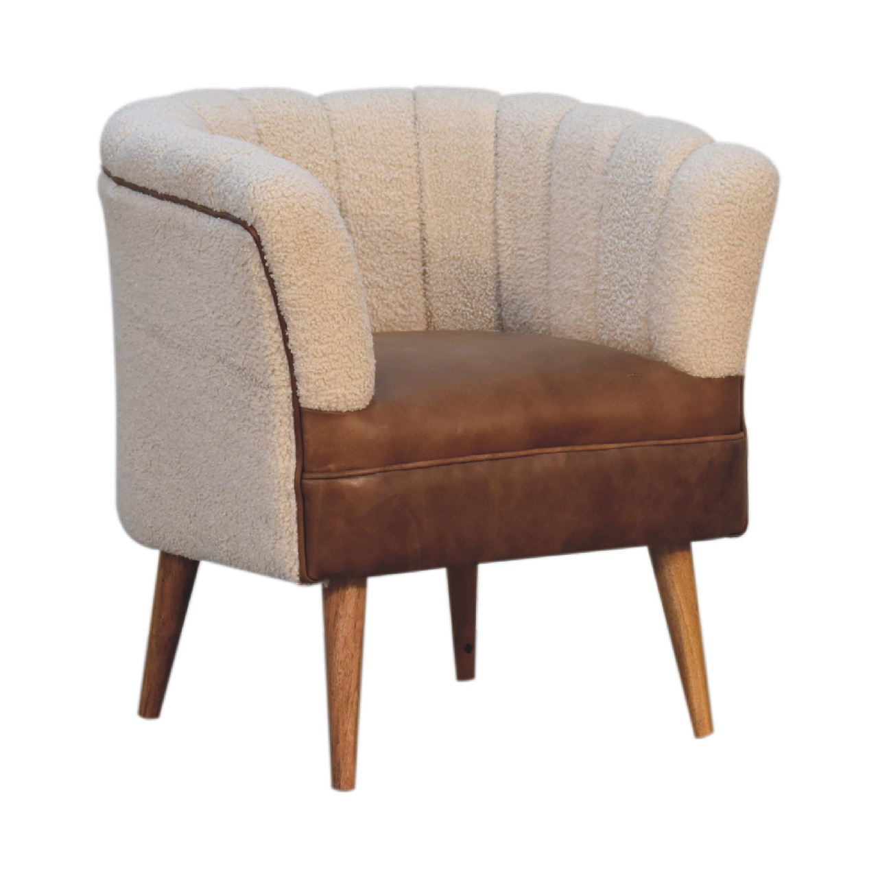 Artisan™ Buffalo Armchair - Cream, Boucle