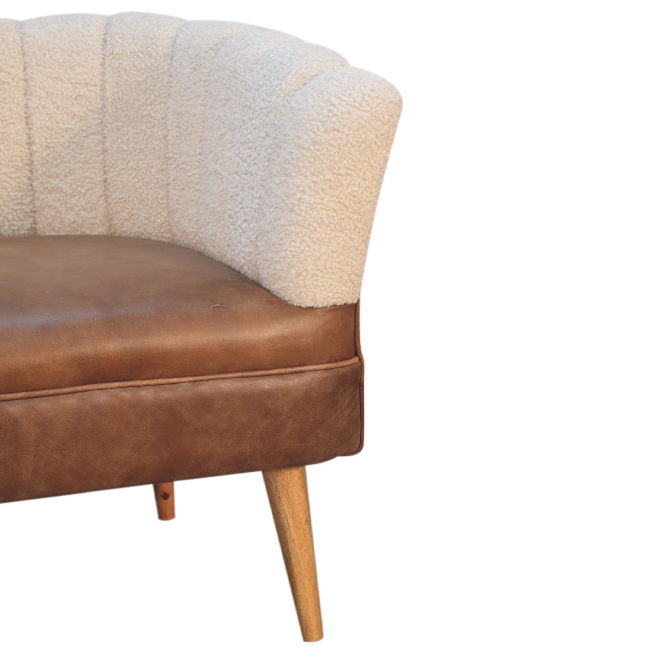 Artisan™ Buffalo Armchair - Cream, Boucle