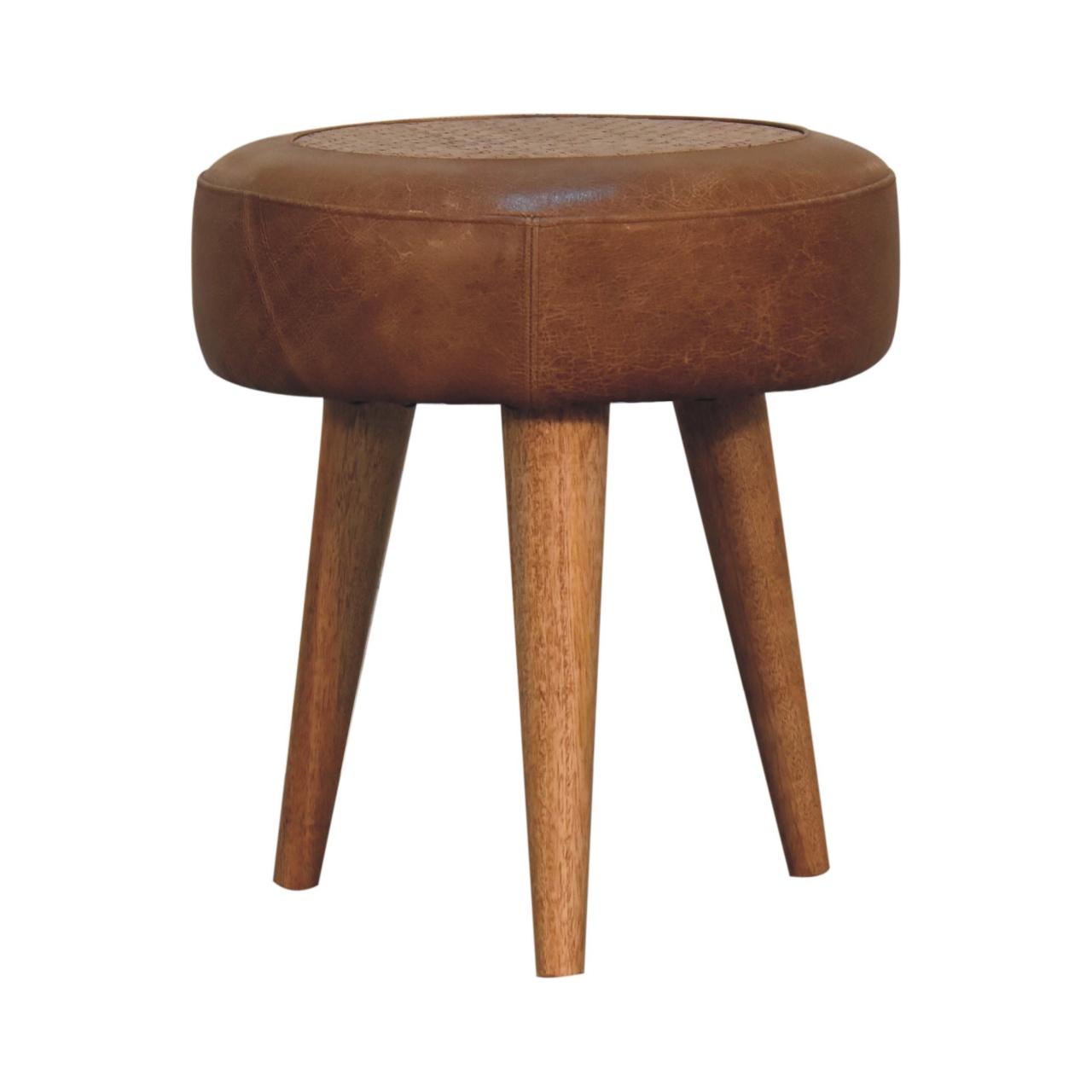 Artisan - Seagrass Buffalo Footstool