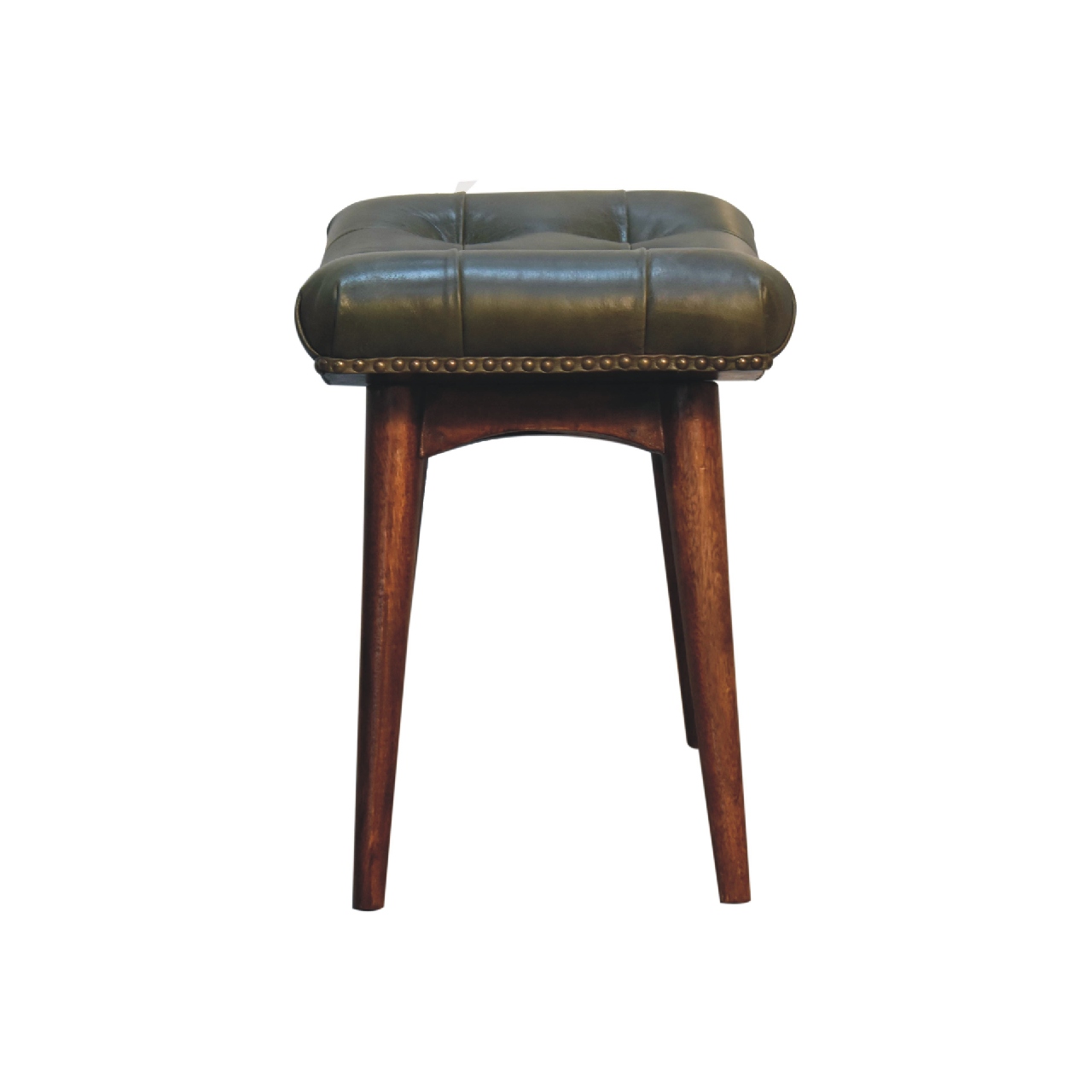 Artisan Harbour Footstool - Green