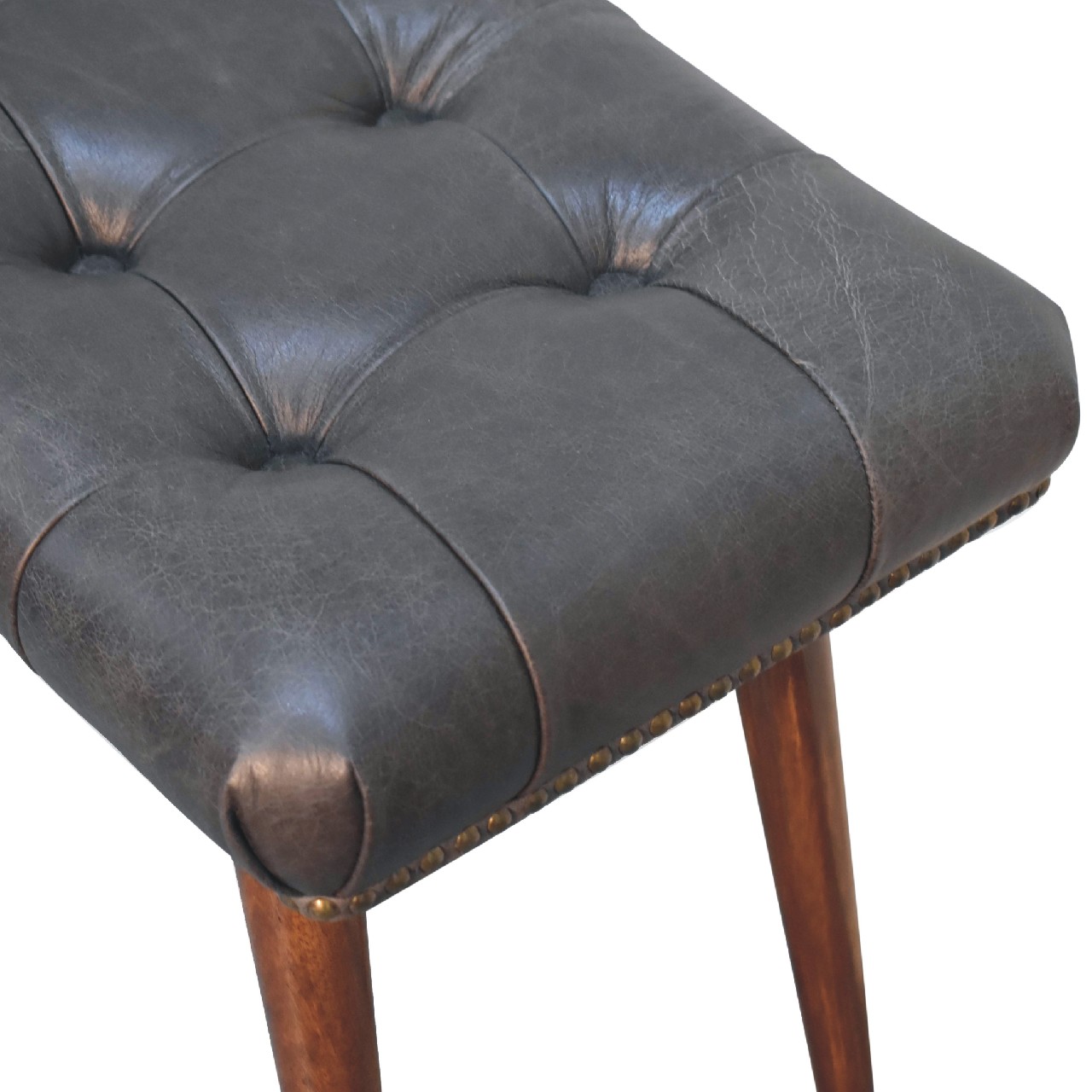 Artisan Harbour Footstool - Black