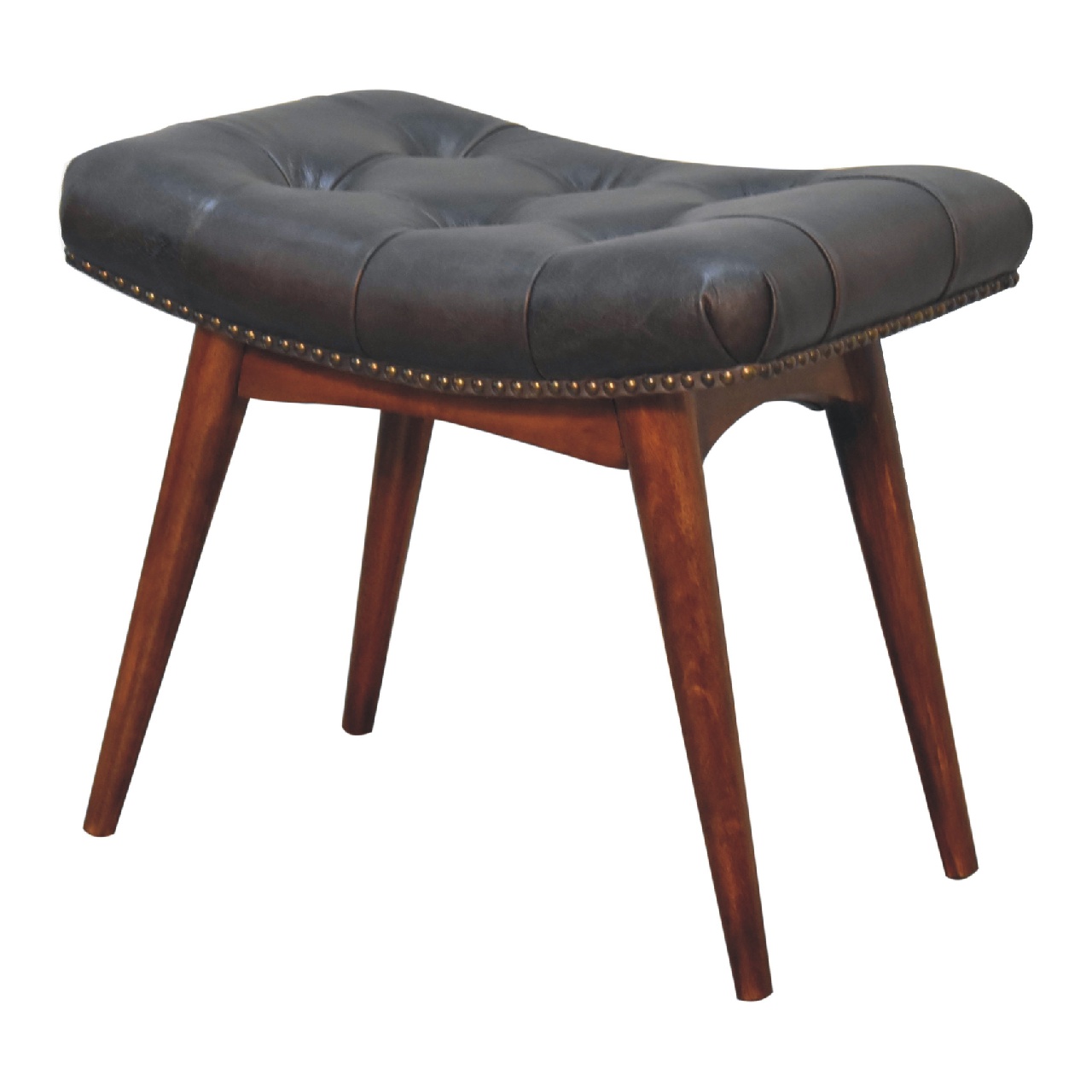 Artisan Harbour Footstool - Black