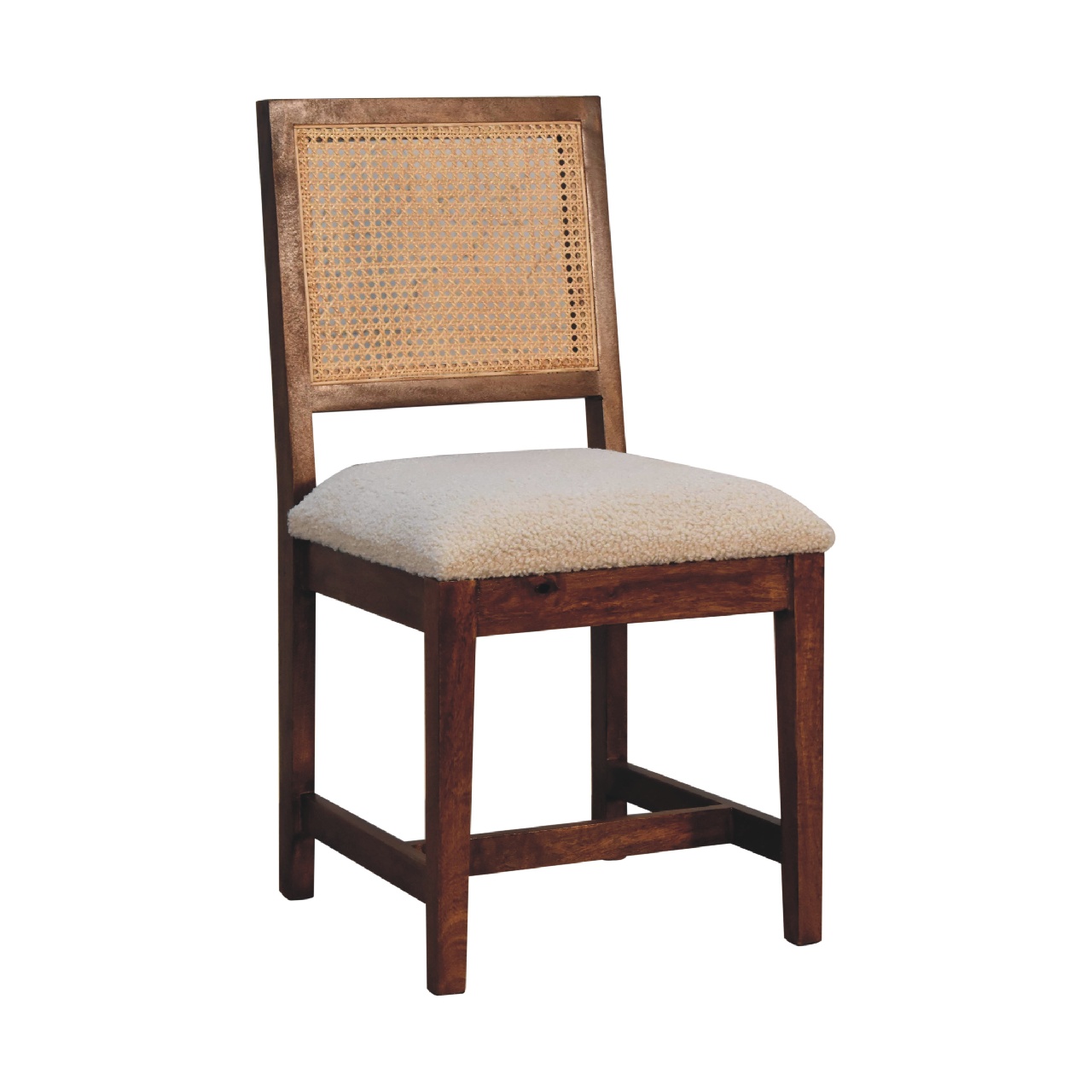 Artisan™ Rattan Chair - Cream, Boucle