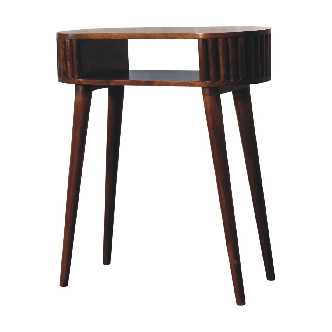 Artisan Stripe Writing Desk - Chestnut