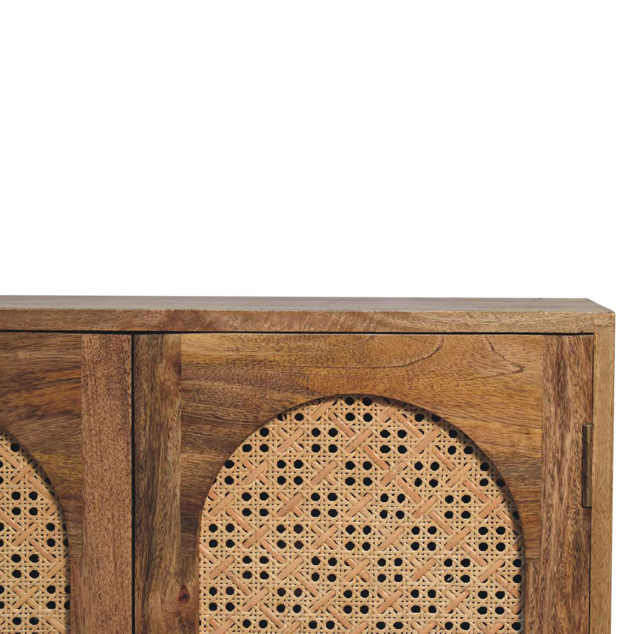 Artisan - Rattan Ball Cabinet in Oak-Ish