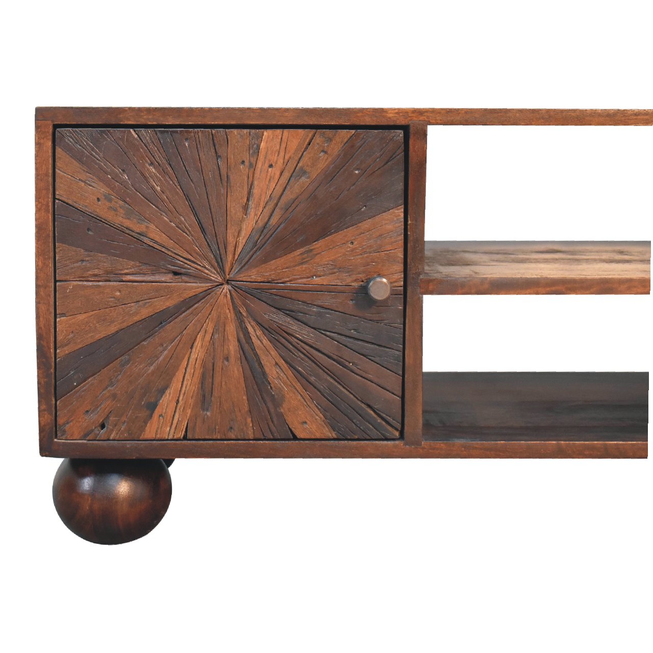 Artisan - Sunrise Ball TV Unit in Walnut