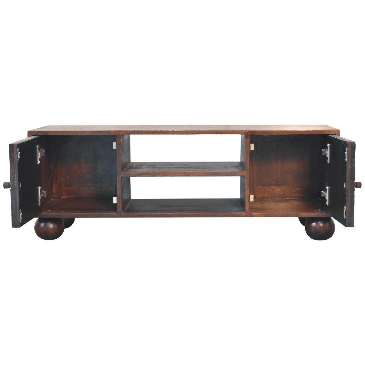 Artisan - Sunrise Ball TV Unit in Walnut