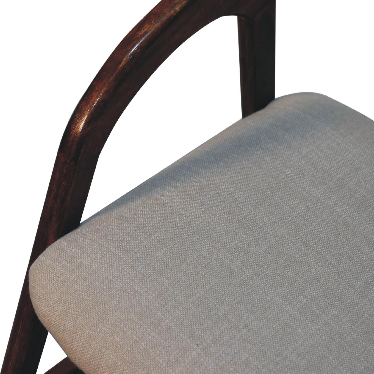 Artisan™ Deco Chair - Chestnut, Linen