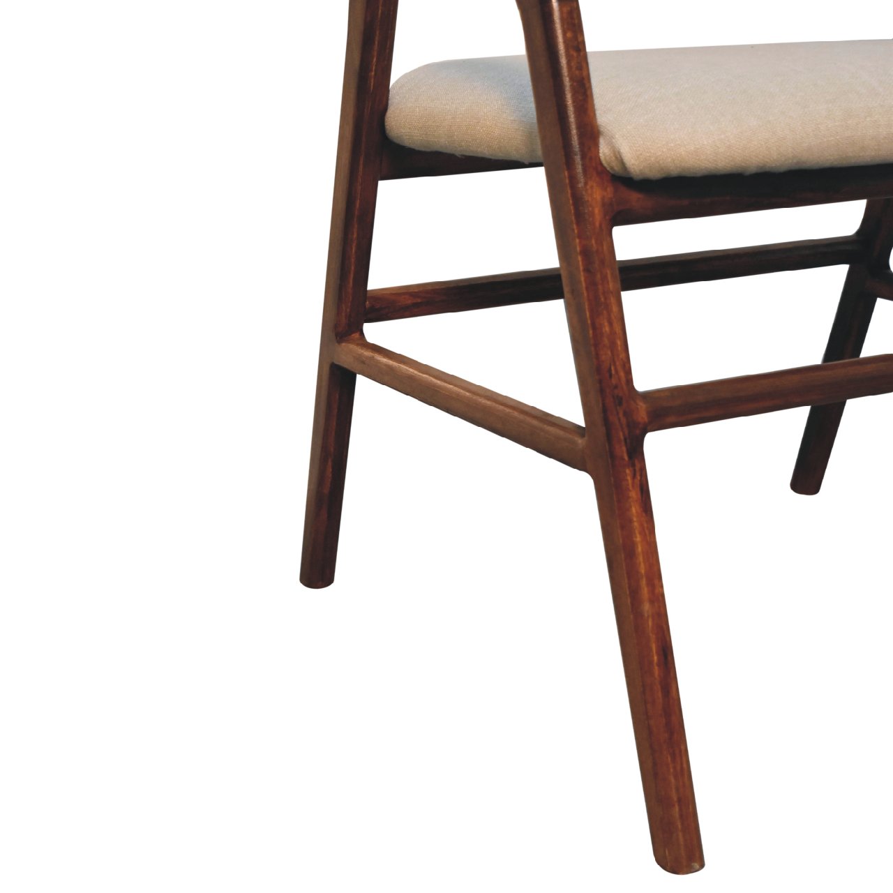 Artisan™ Deco Chair - Chestnut, Linen