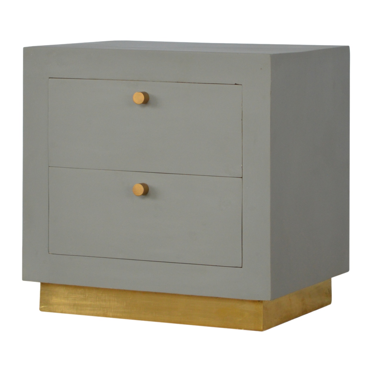 Artisan - Cement Nightstand in Sleek