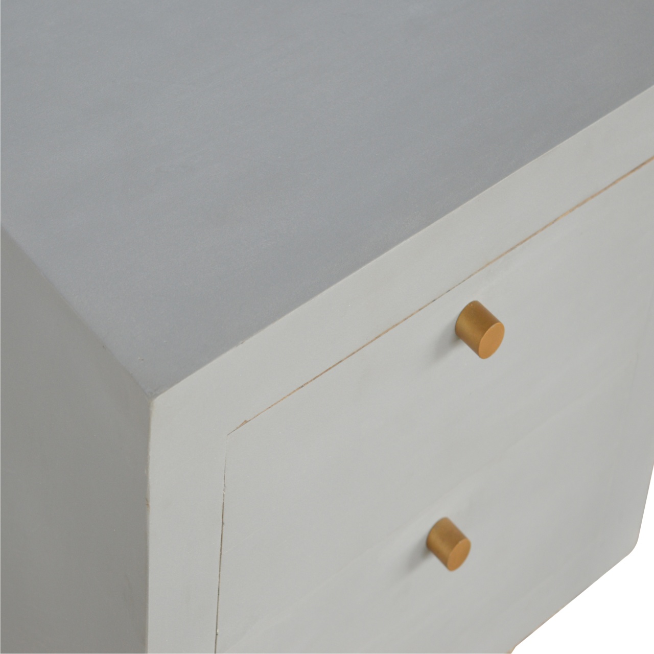 Artisan - Cement Nightstand in Sleek