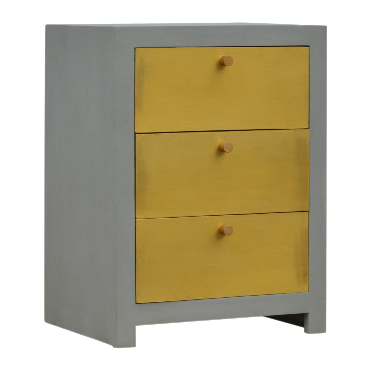 Artisan - Cement Nightstand in Gold