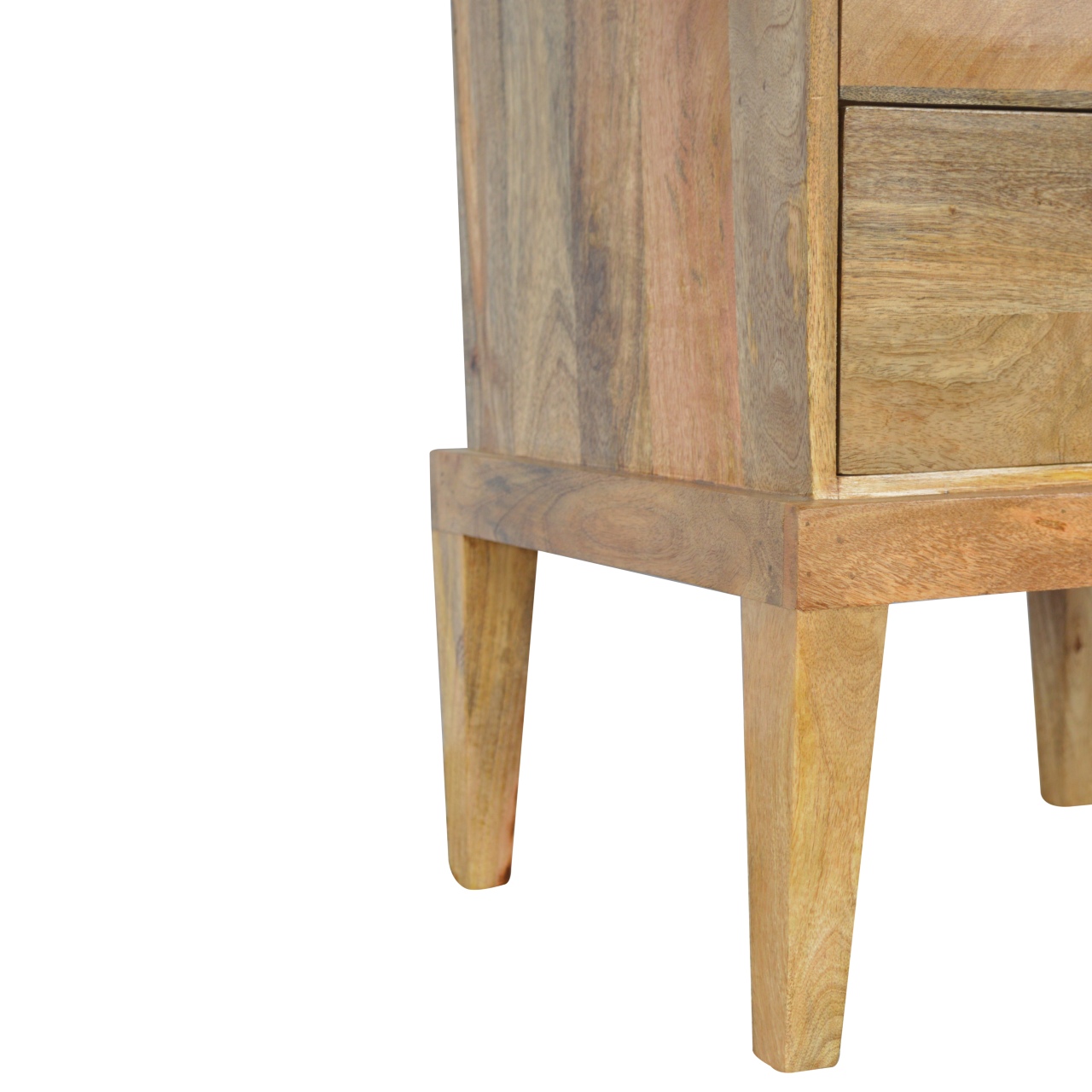 Artisan - Solid Nightstand with T-Bar Knobs in Oak-Ish, Wood