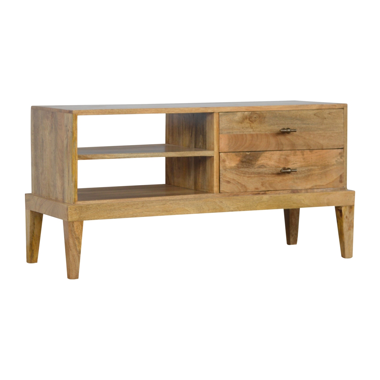 Artisan - T-Bar Media Unit in Oak-Ish