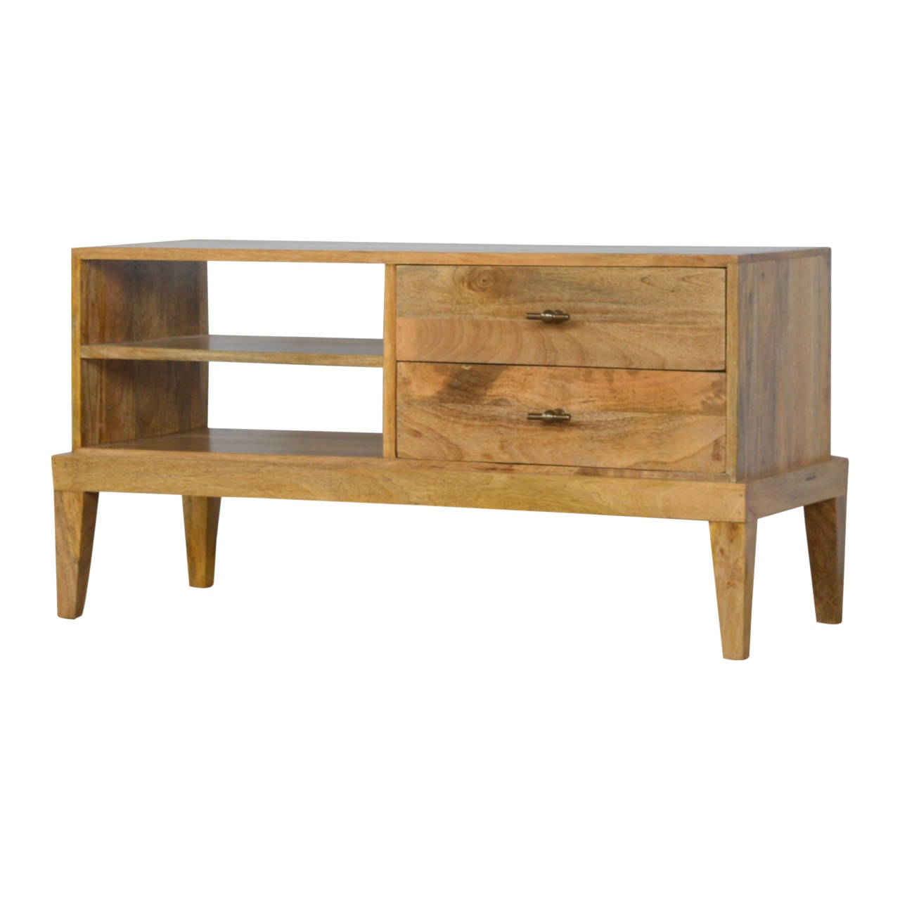 Artisan - T-Bar Media Unit in Oak-Ish