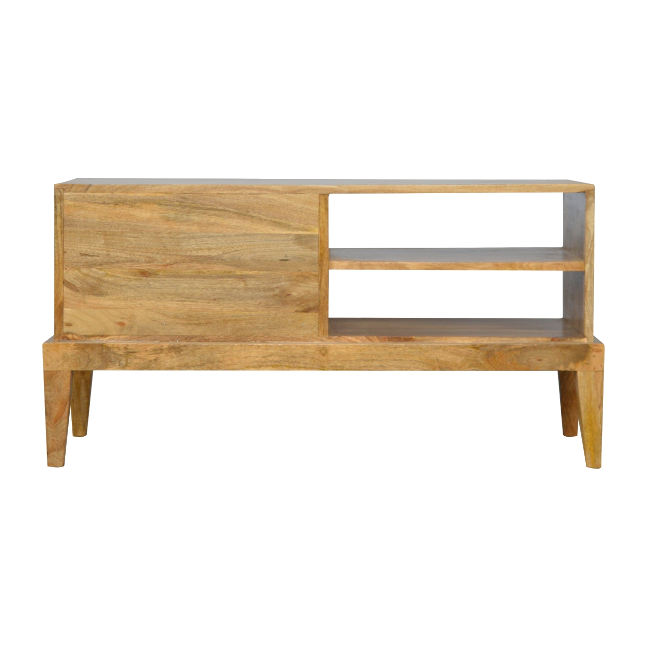 Artisan - T-Bar Media Unit in Oak-Ish