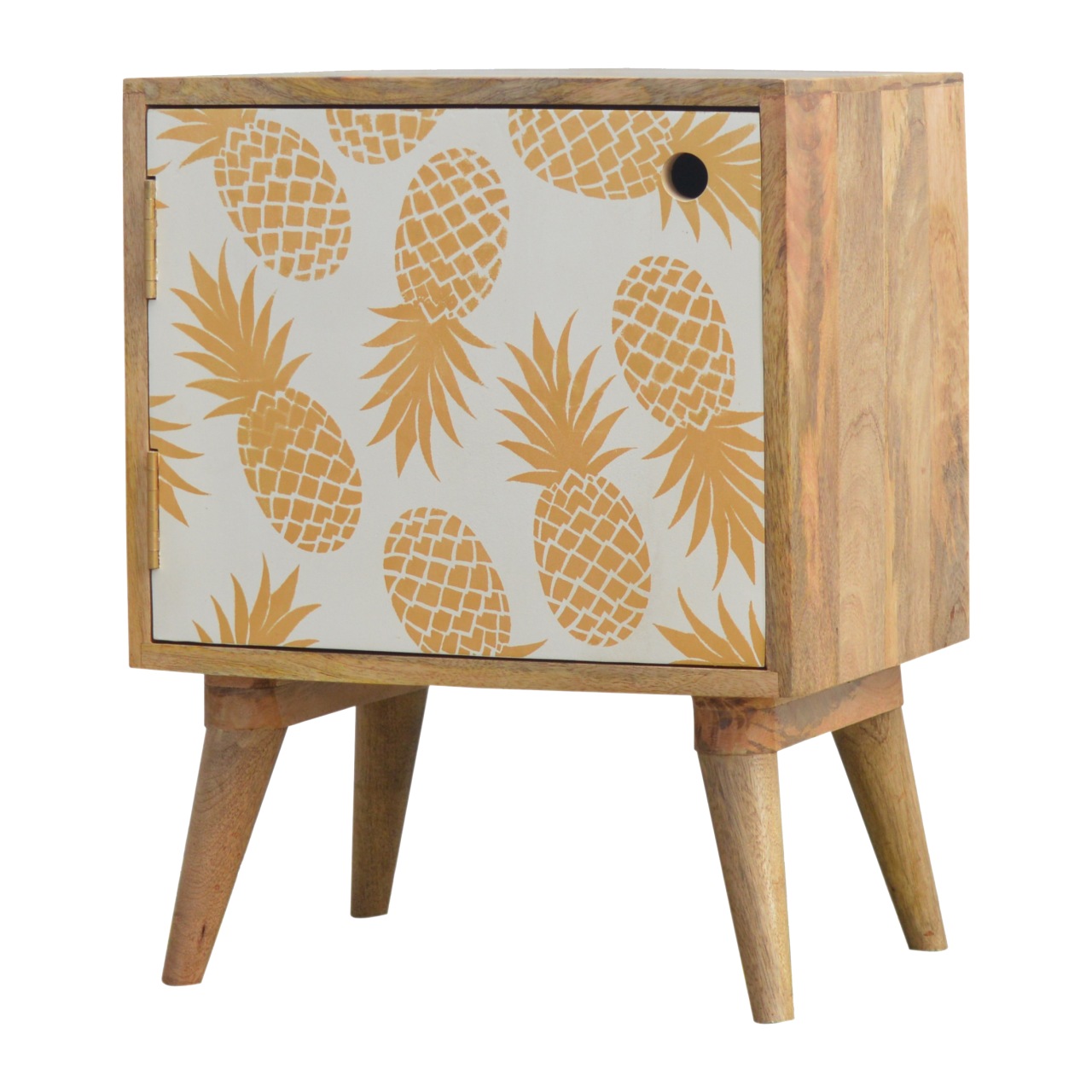 Artisan - Pineapple Screen Print Nightstand