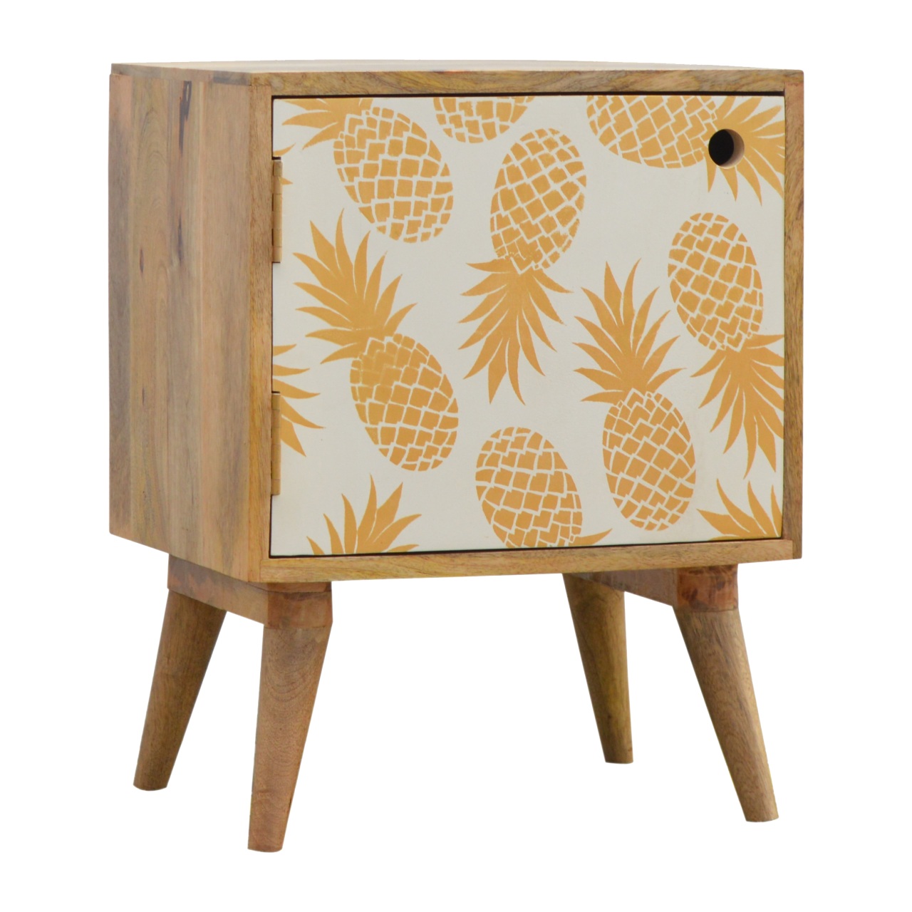 Artisan - Pineapple Screen Print Nightstand