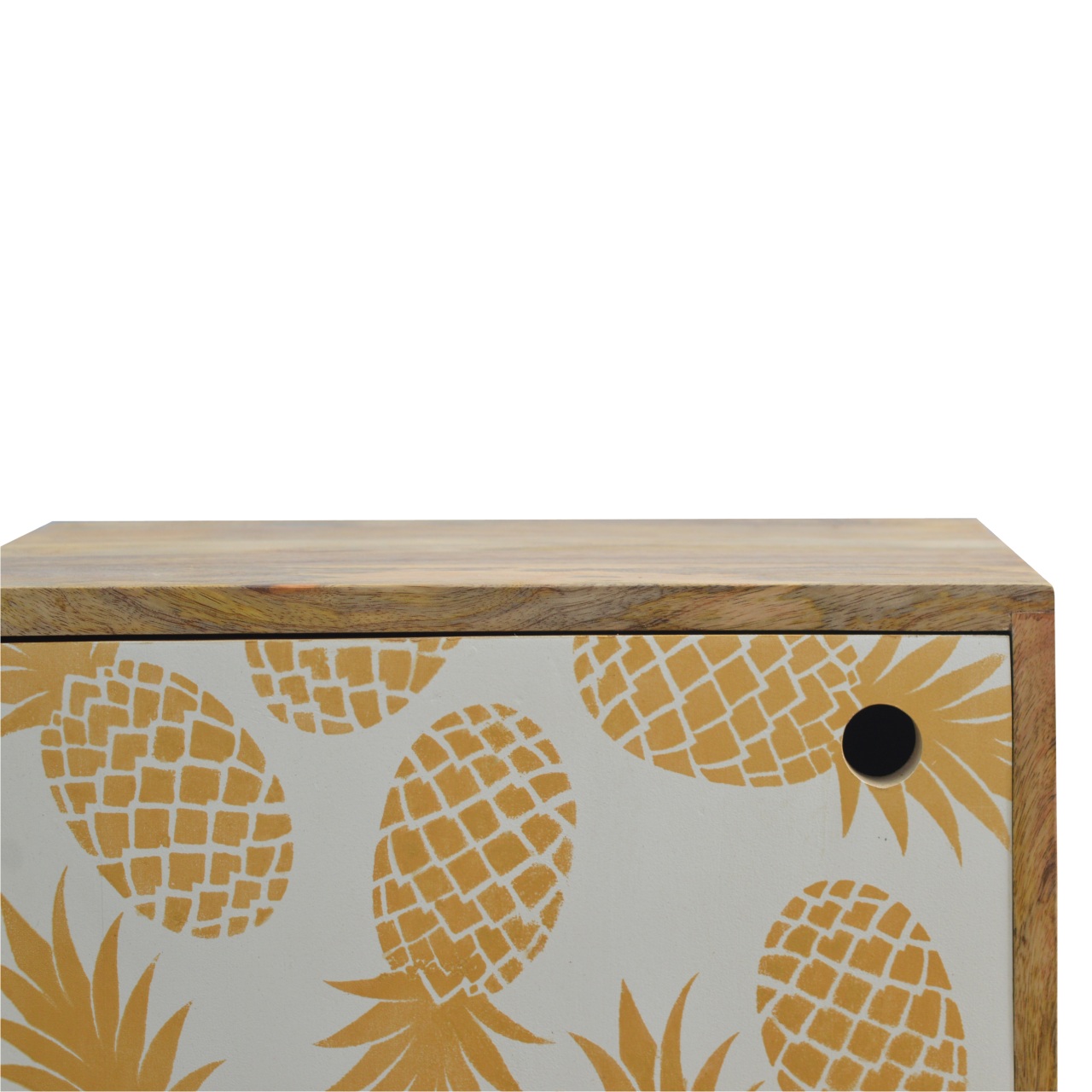 Artisan - Pineapple Screen Print Nightstand