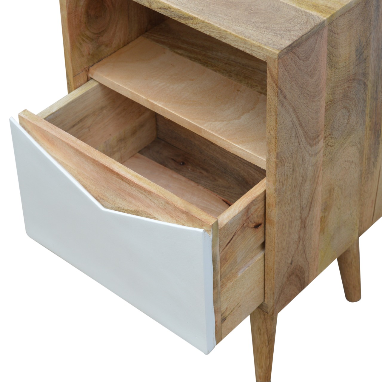 Artisan - Envelope Nightstand in White