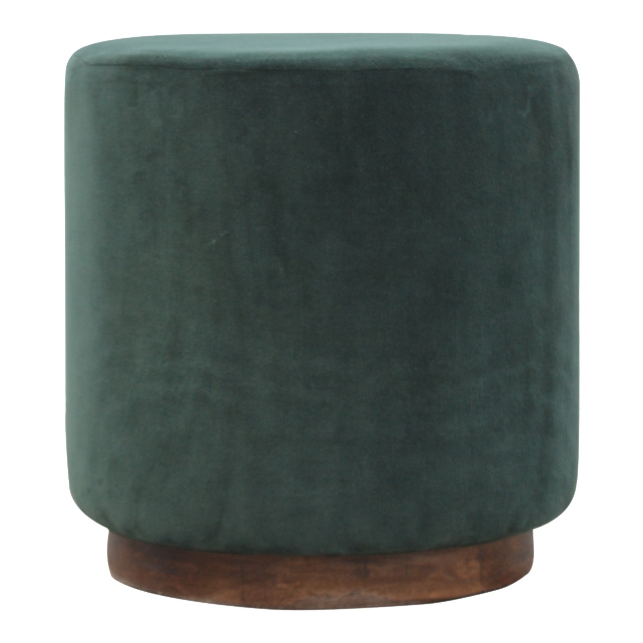 Artisan - Velvet Footstool with Base