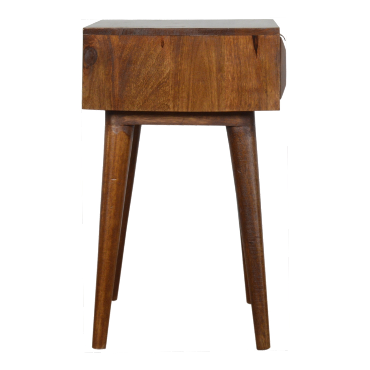 Artisan - Carved Nightstand in Chestnut