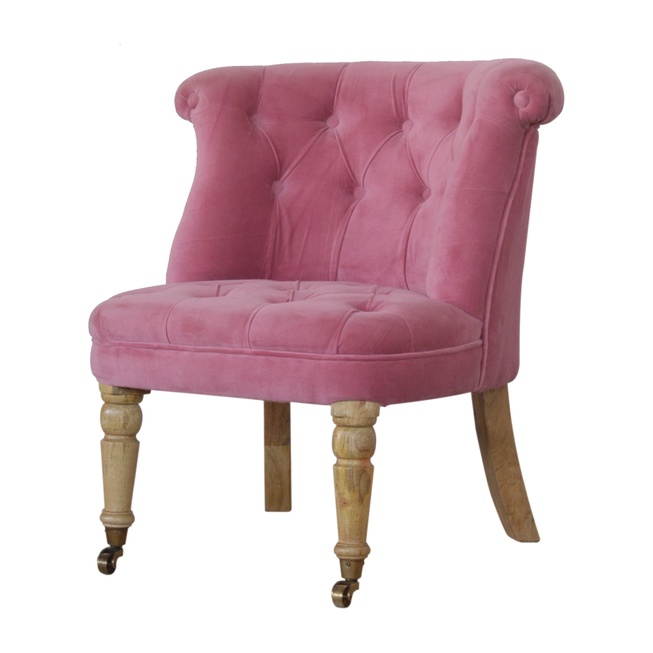 Artisan™ Accent Chair - Pink, Velvet