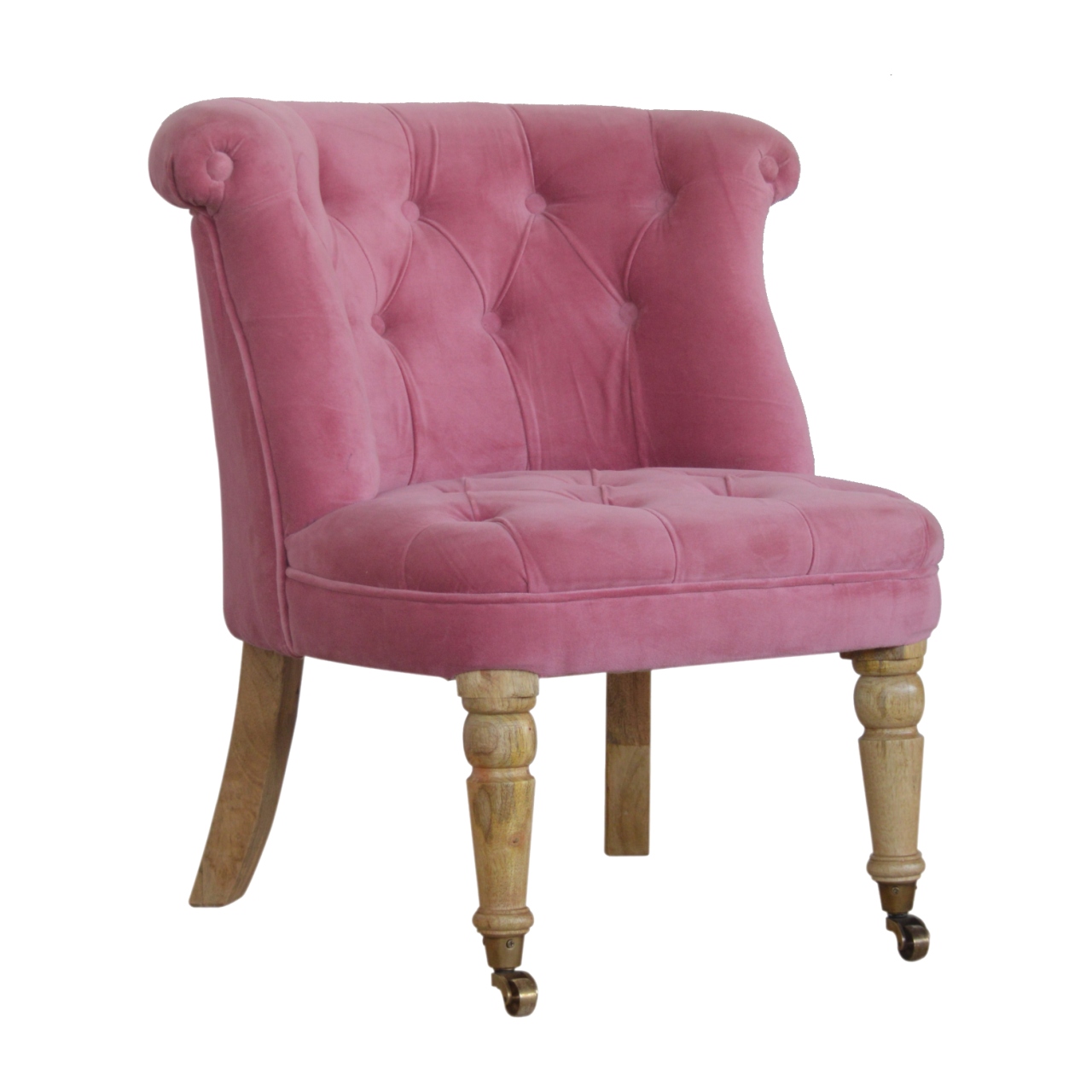 Artisan™ Accent Chair - Pink, Velvet