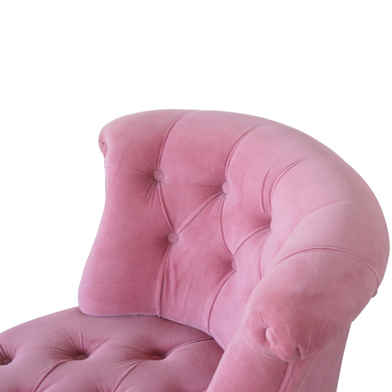 Artisan™ Accent Chair - Pink, Velvet