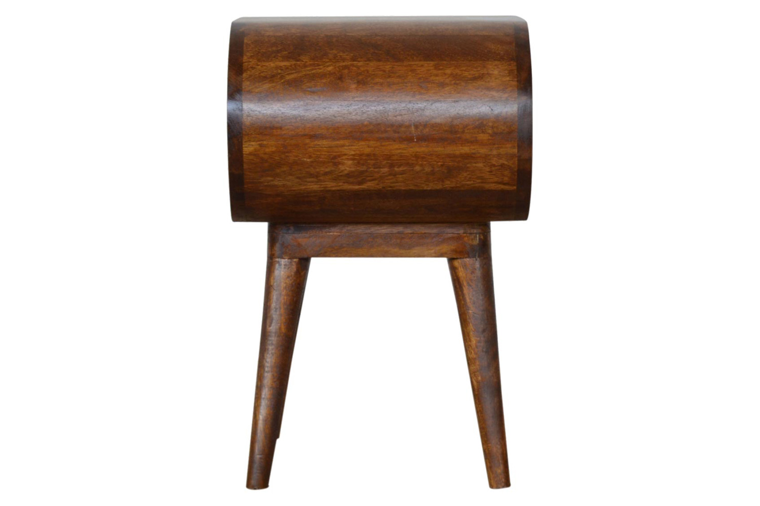 Artisan Circular Open Bedside - Chestnut