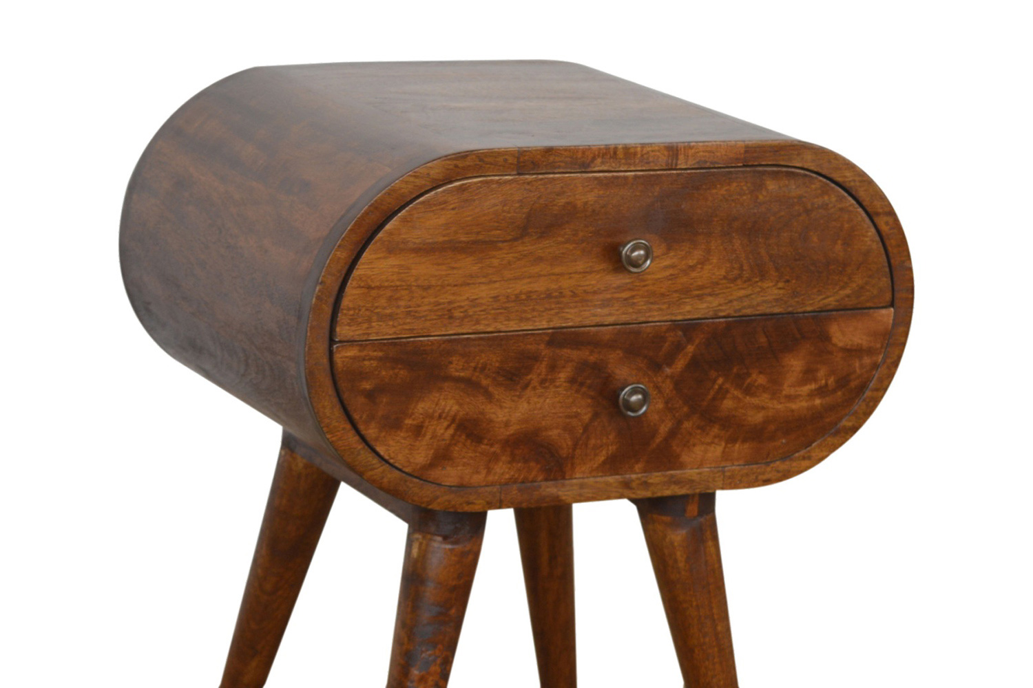 Artisan Circular Bedside - Chestnut