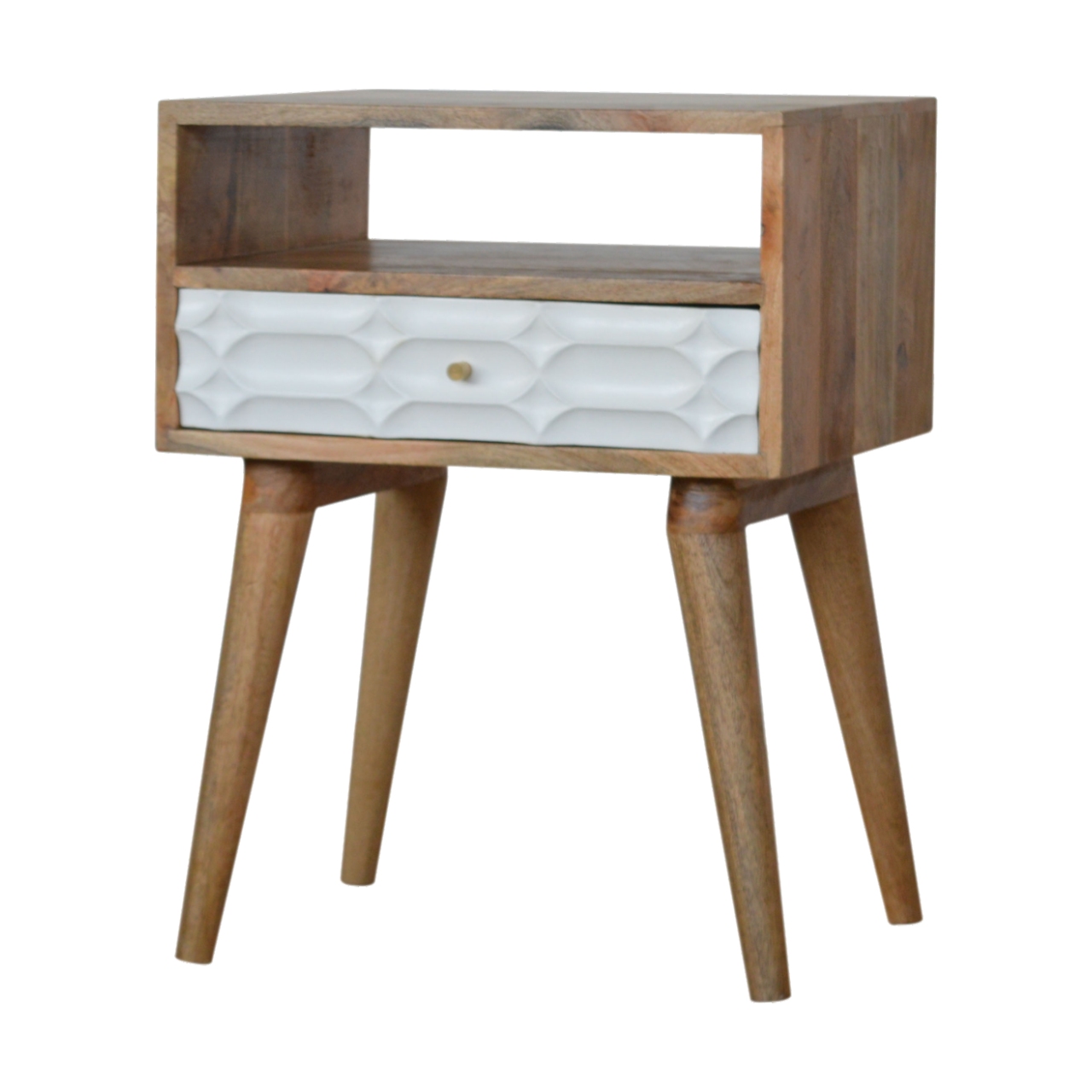 Artisan - Capsule Nightstand with Open Slot