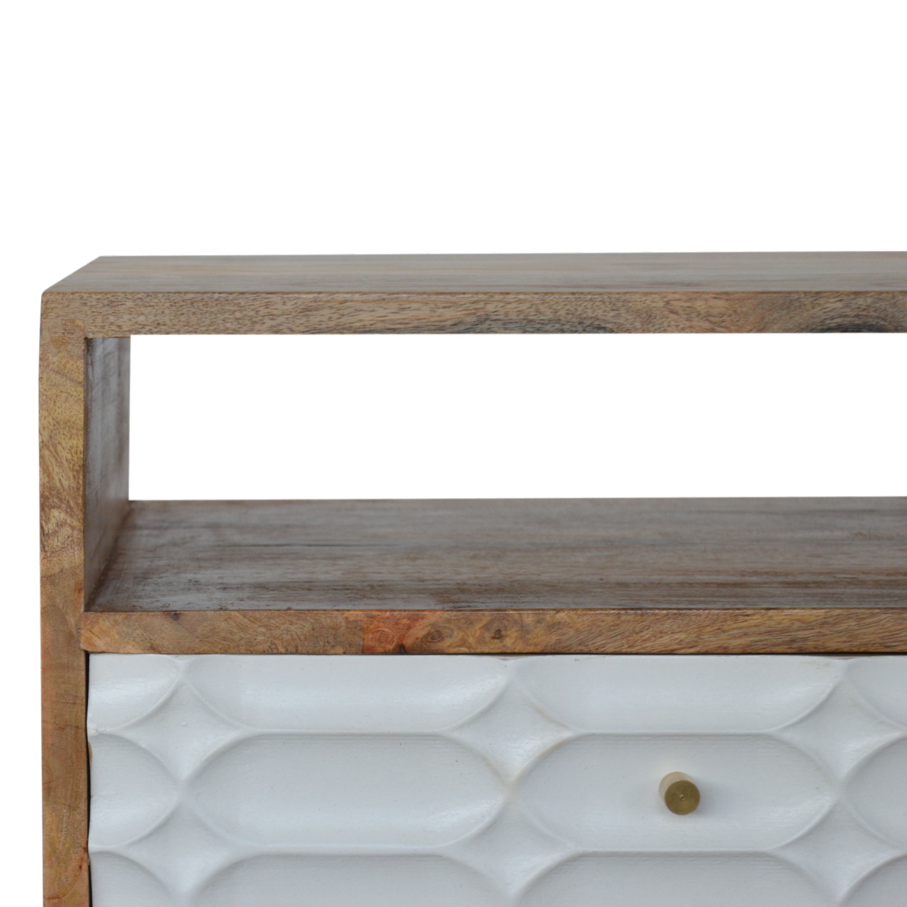 Artisan - Capsule Nightstand with Open Slot