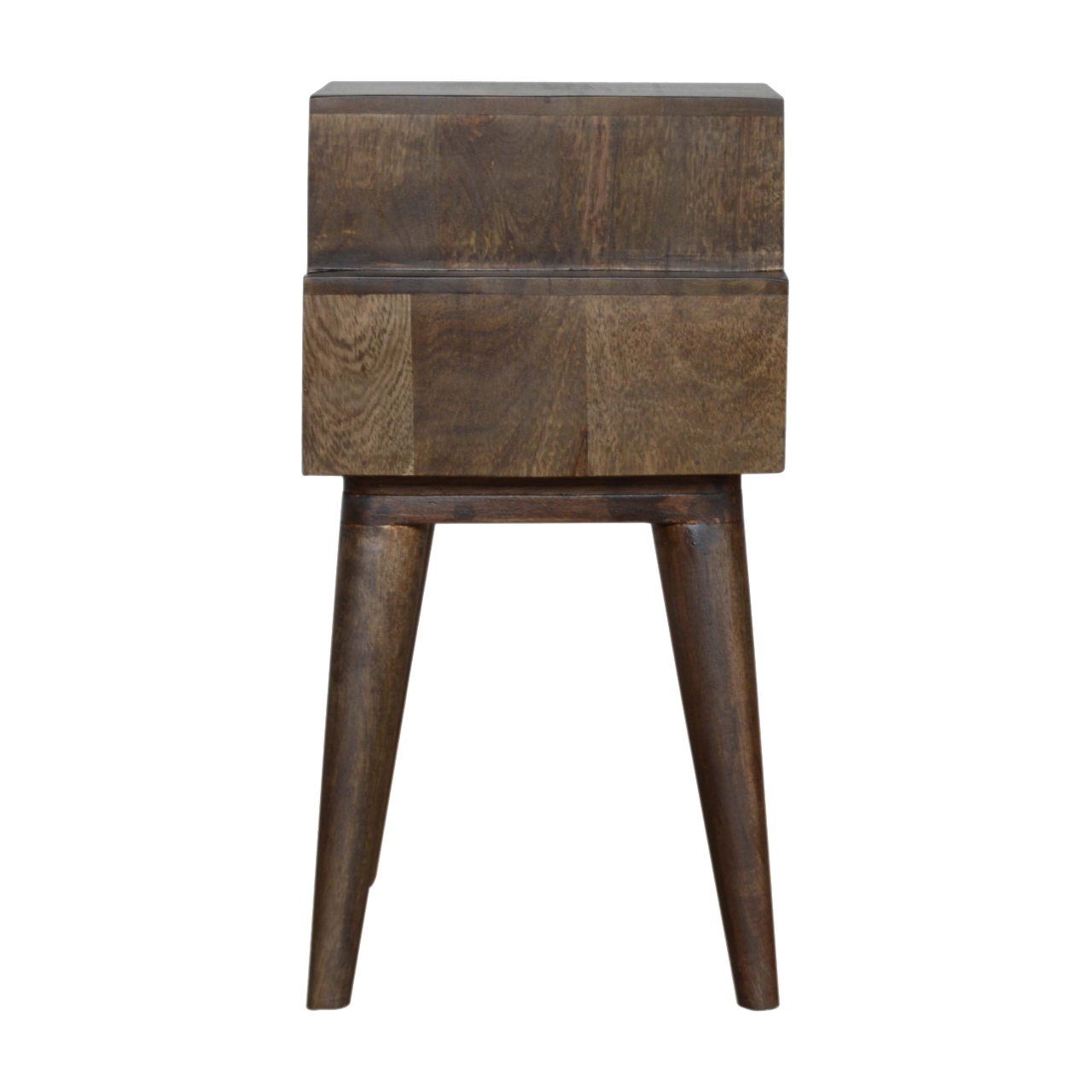 Artisan - Painted Nightstand in Walnut/White