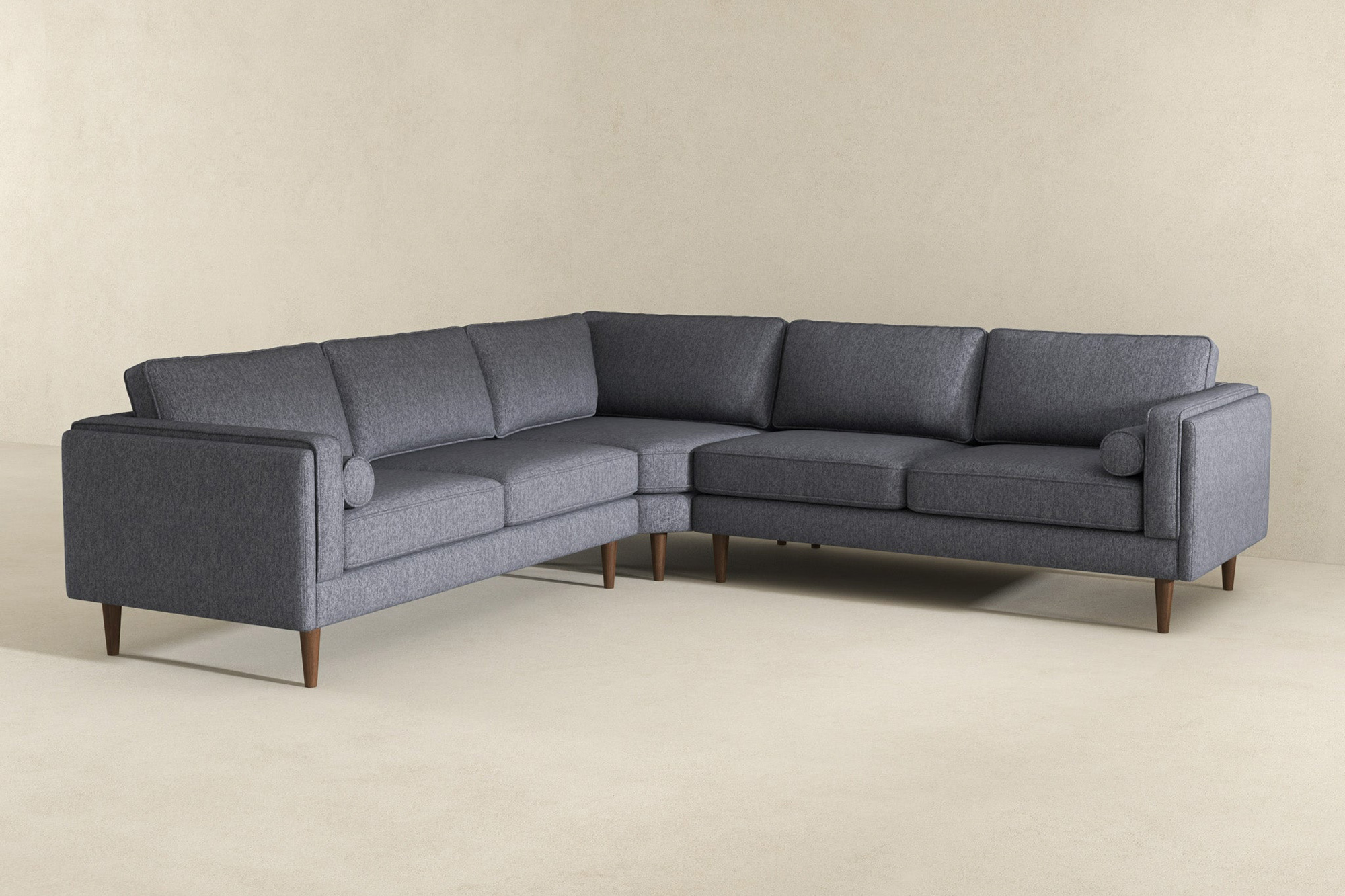 Ashcroft Amber Corner Sectional Sofa - Gray